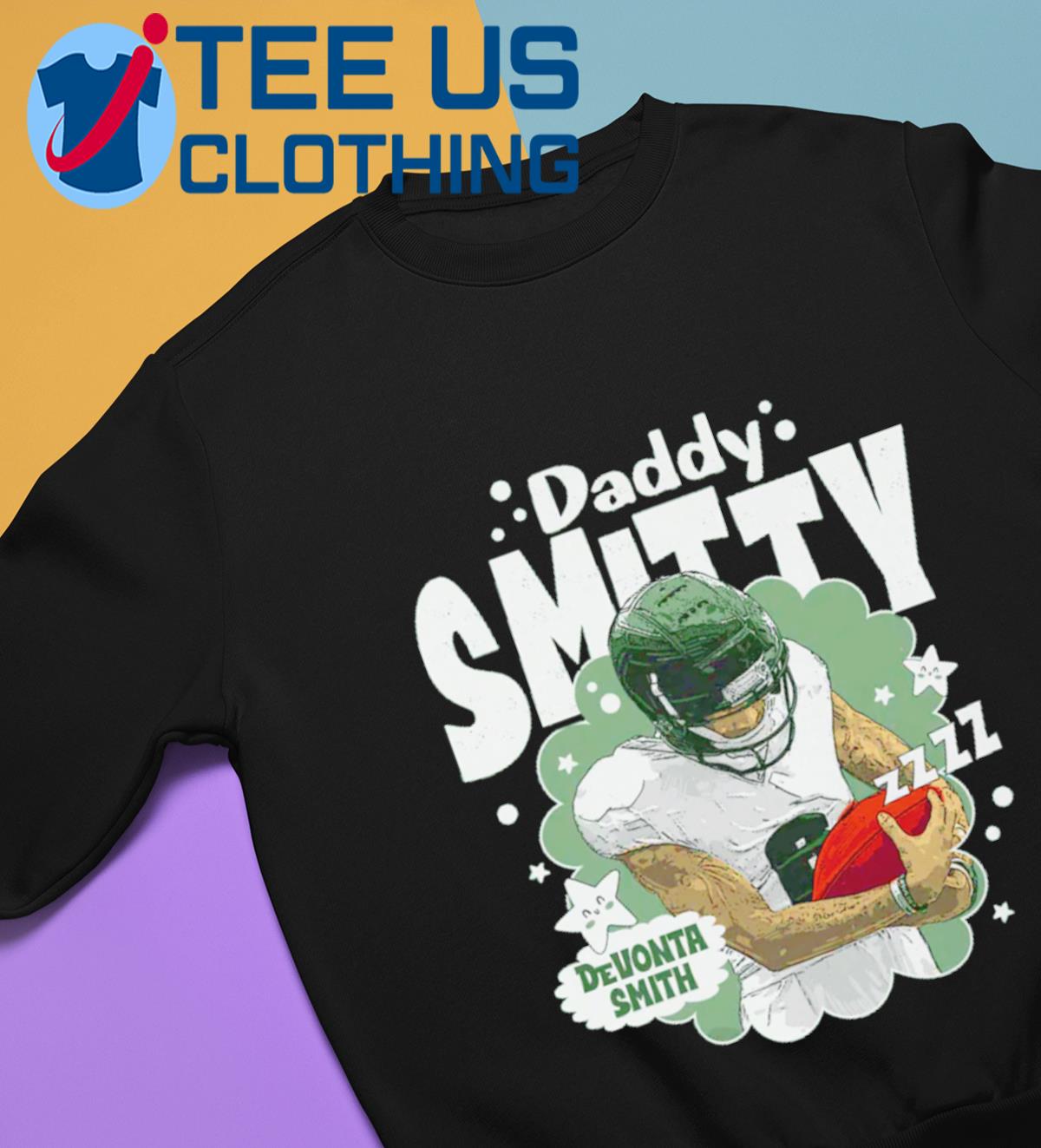 DeVonta Smith Shirt, Philadelphia Football Men's Cotton T-Shirt