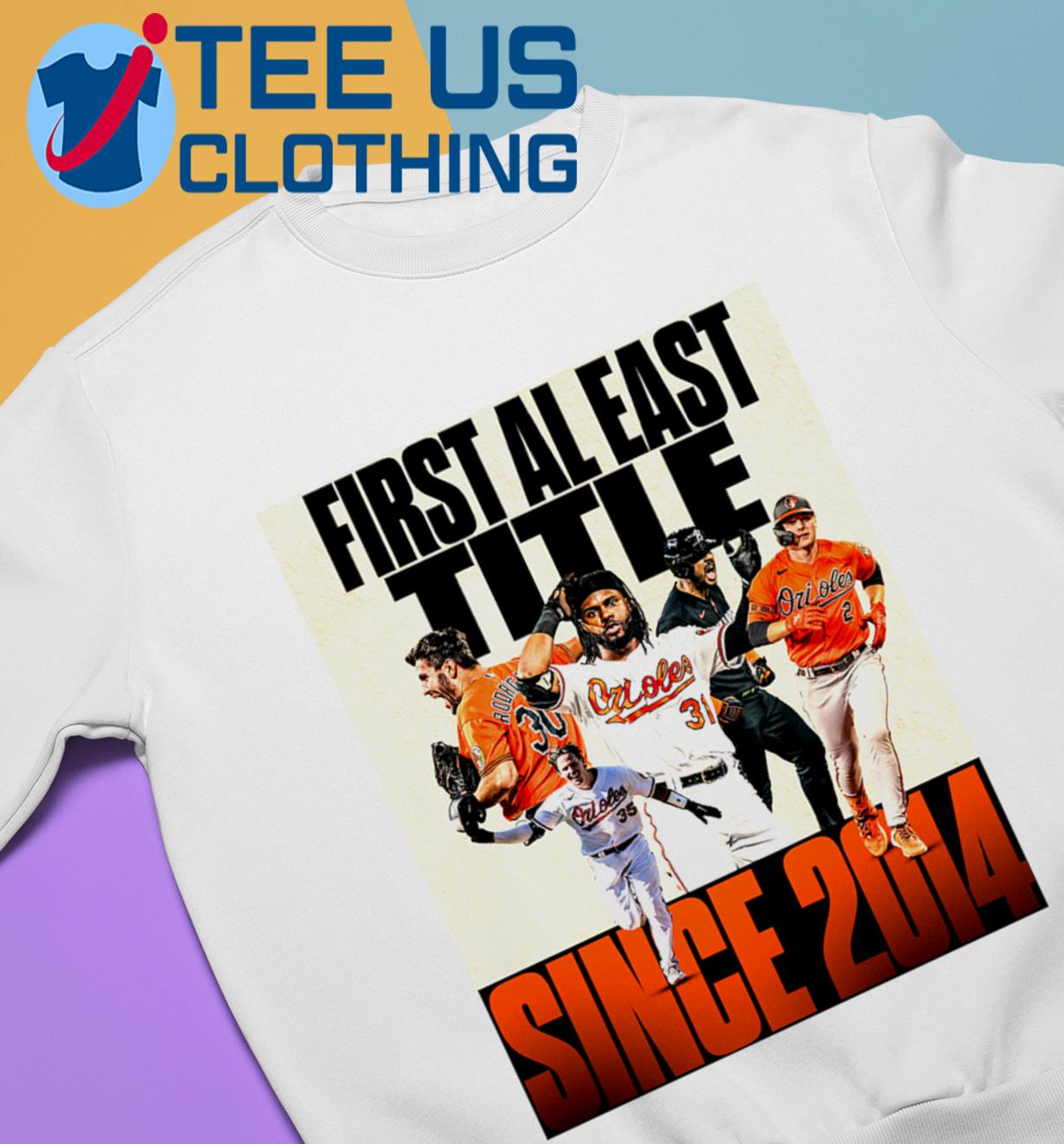Baltimore Orioles First AL East Title since 2014 shirt, hoodie, sweatshirt  and tank top