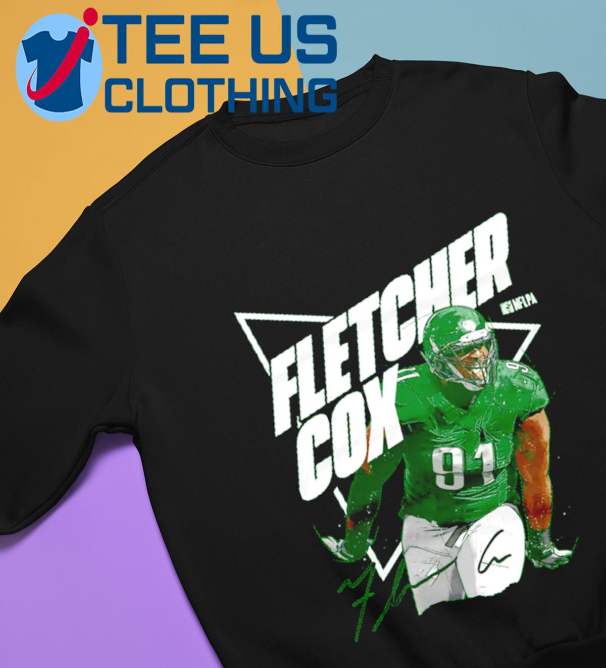 Fletcher Cox Shirt  Philadelphia Football Men's Cotton T-Shirt