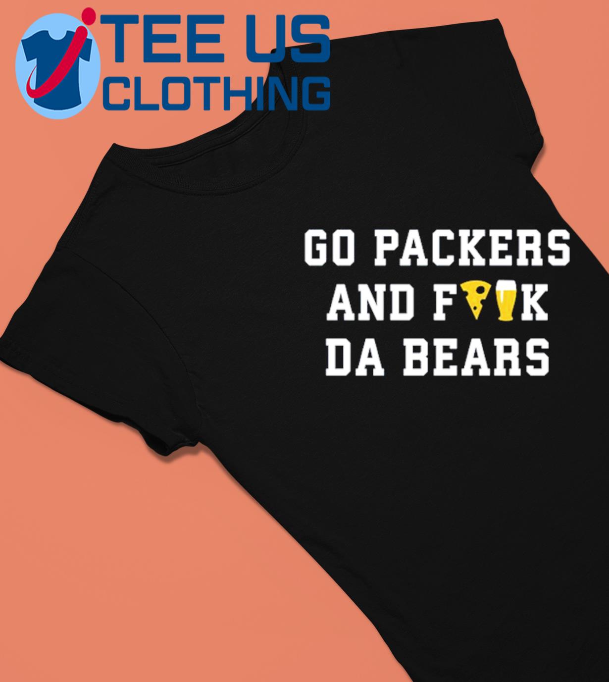 Go Packers and F Da Bears Manitowoc Minute Tee, Custom prints store