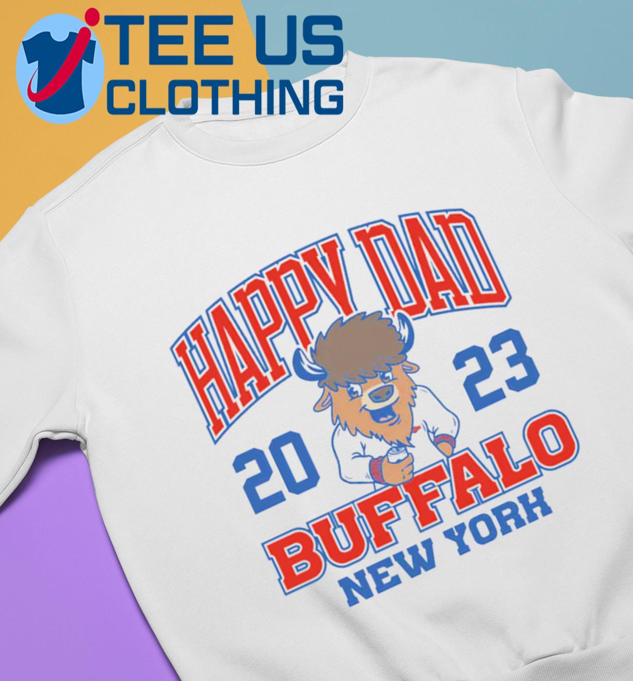 Happy Dad Buffalo NY Tee