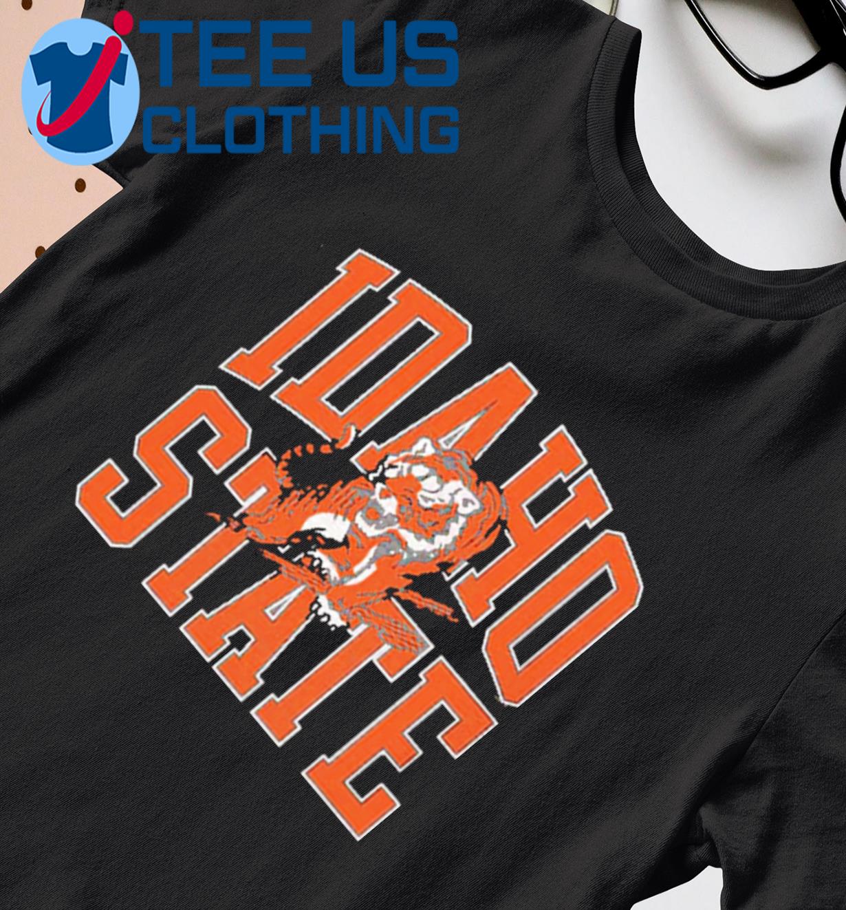 Women's Black Idaho State Bengals Golf T-Shirt