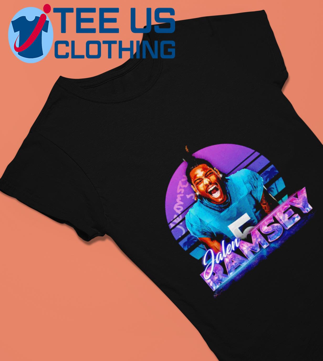 Jalen Ramsey Miami Neon football shirt - Limotees