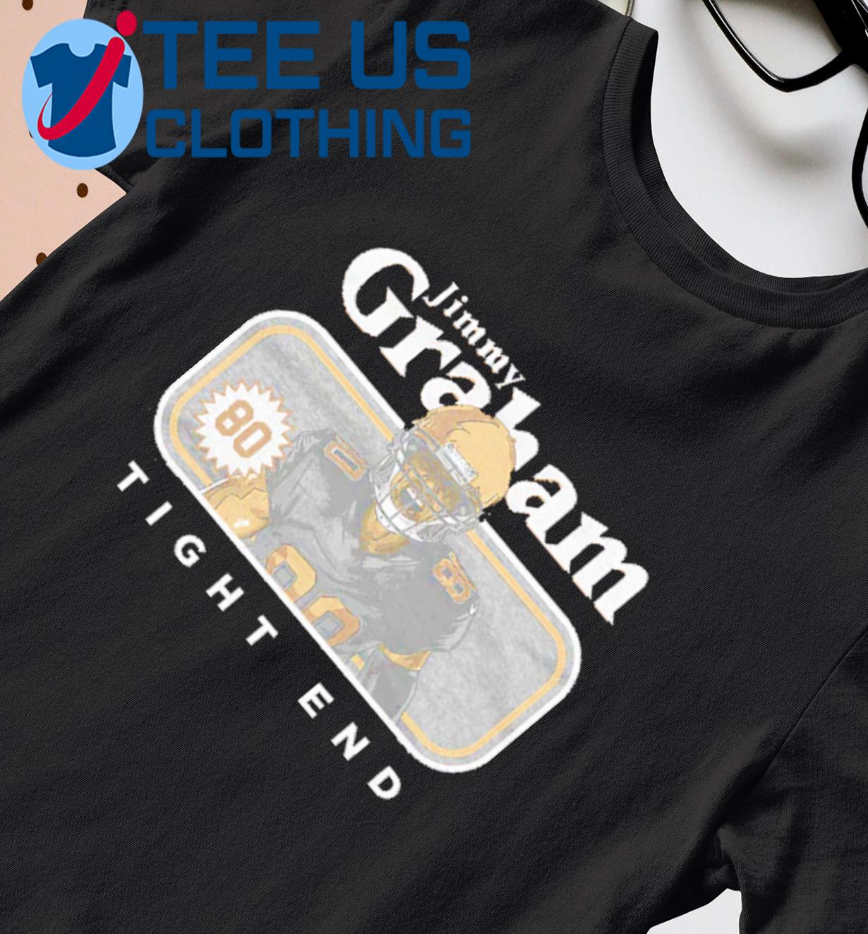 Jimmy Graham 80 New Orleans Saints tight end football shirt, hoodie,  sweater, long sleeve and tank top