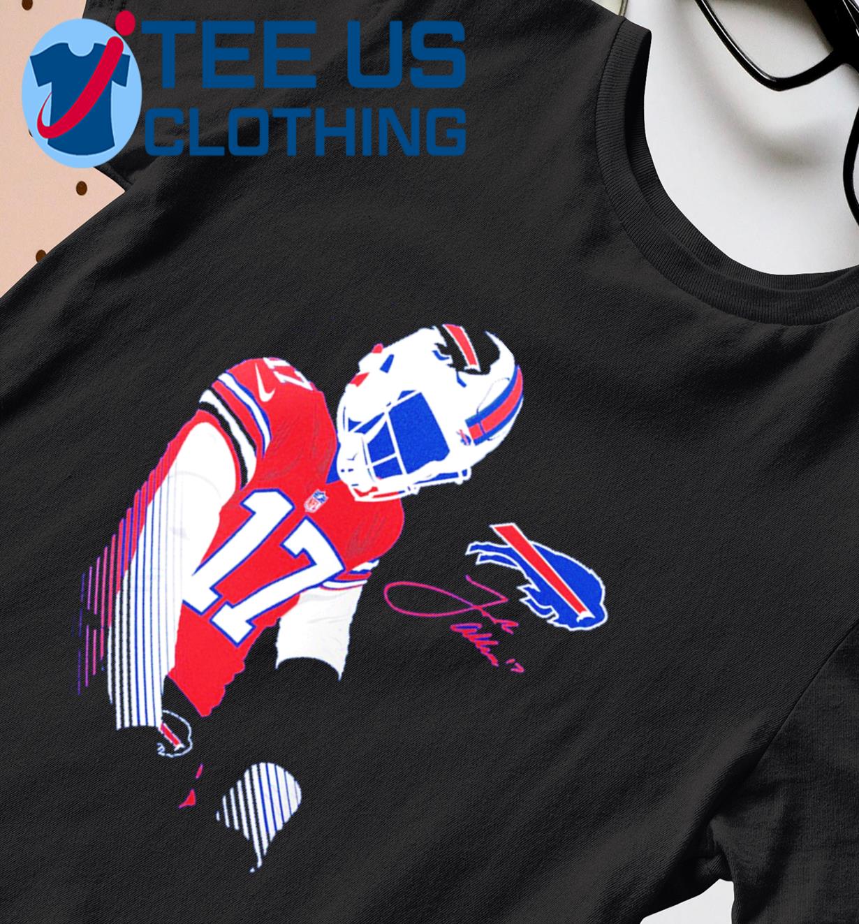 Josh Allen Buffalo Bills Little People signature shirt, hoodie, sweater,  long sleeve and tank top