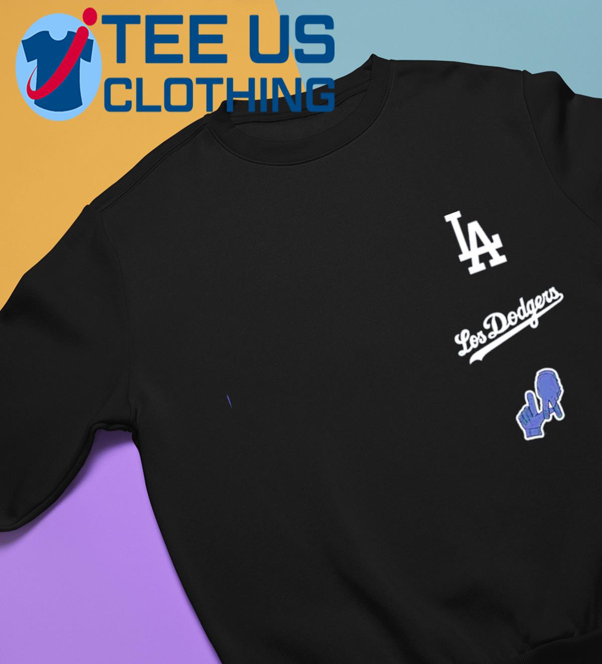 Los Angeles Dodgers Levelwear Navy City Connect Contact shirt