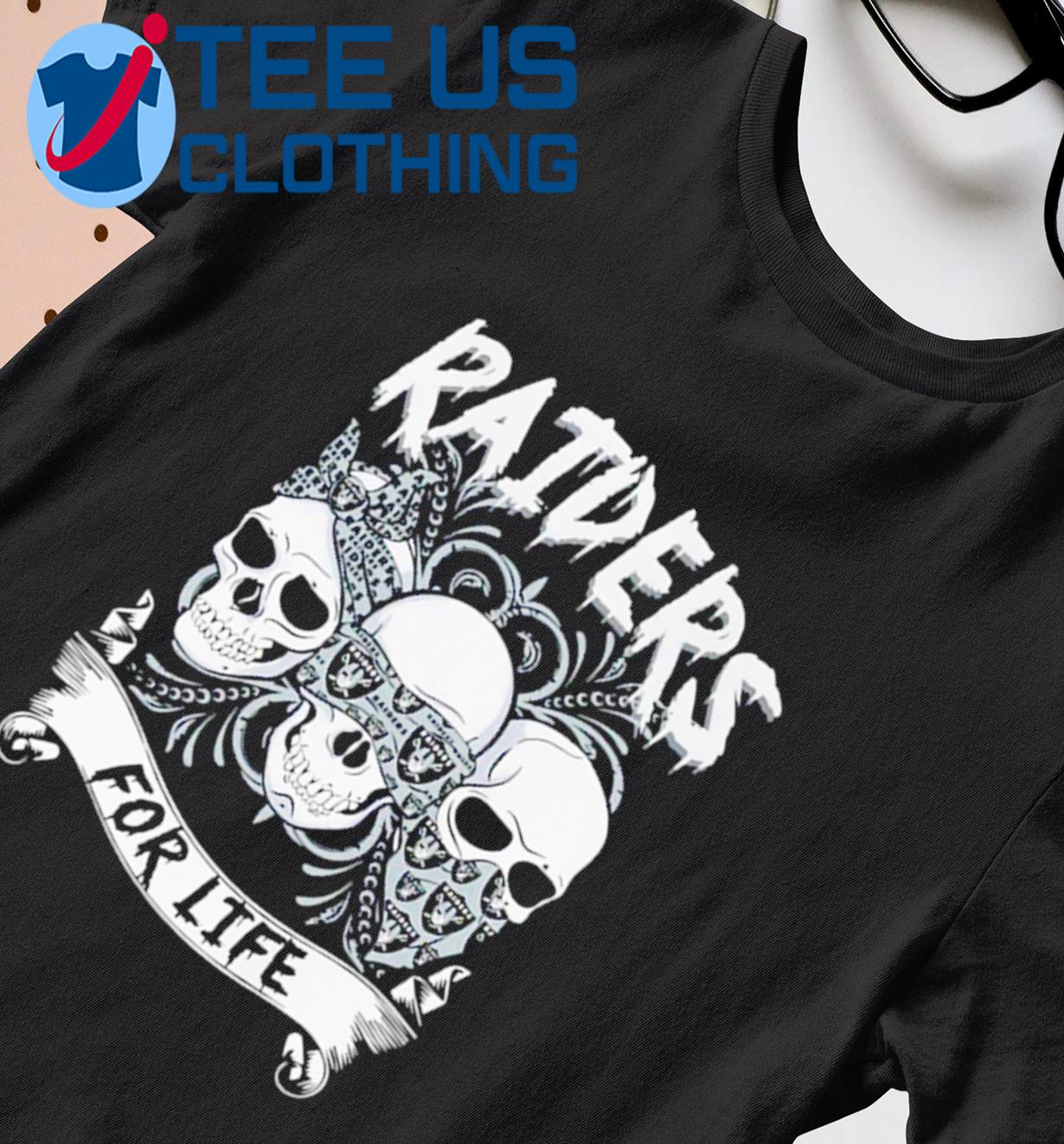 Los Angeles Raiders For Life Skull Shirt, hoodie, sweater, long sleeve and tank  top