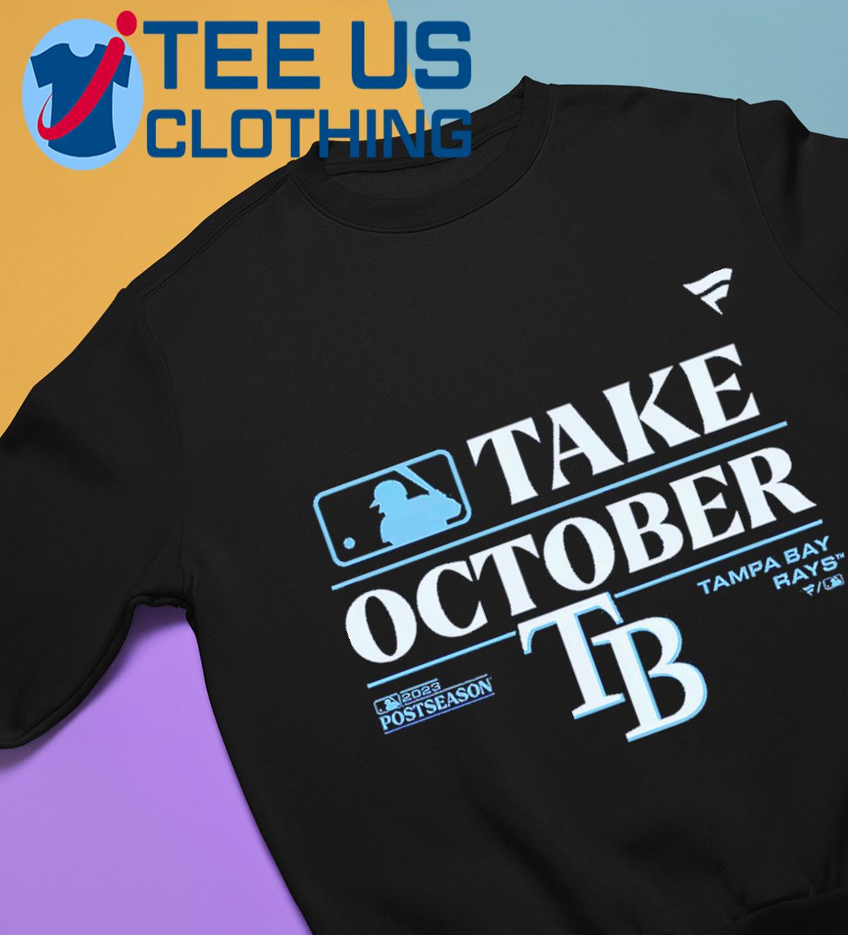 MLB Women's 2023 Postseason Take October Tampa Bay Rays Locker Room T- Shirt