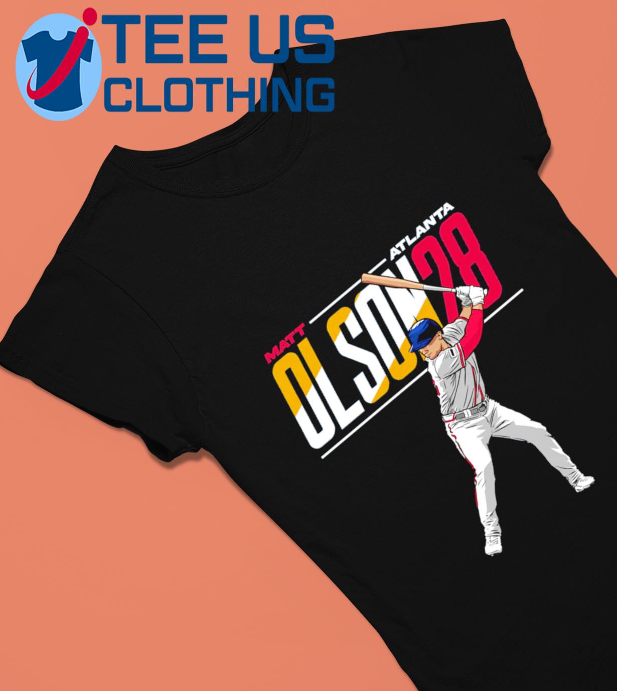 Matt Olson Atlanta Braves Name & Number shirt, hoodie, sweater, long sleeve  and tank top