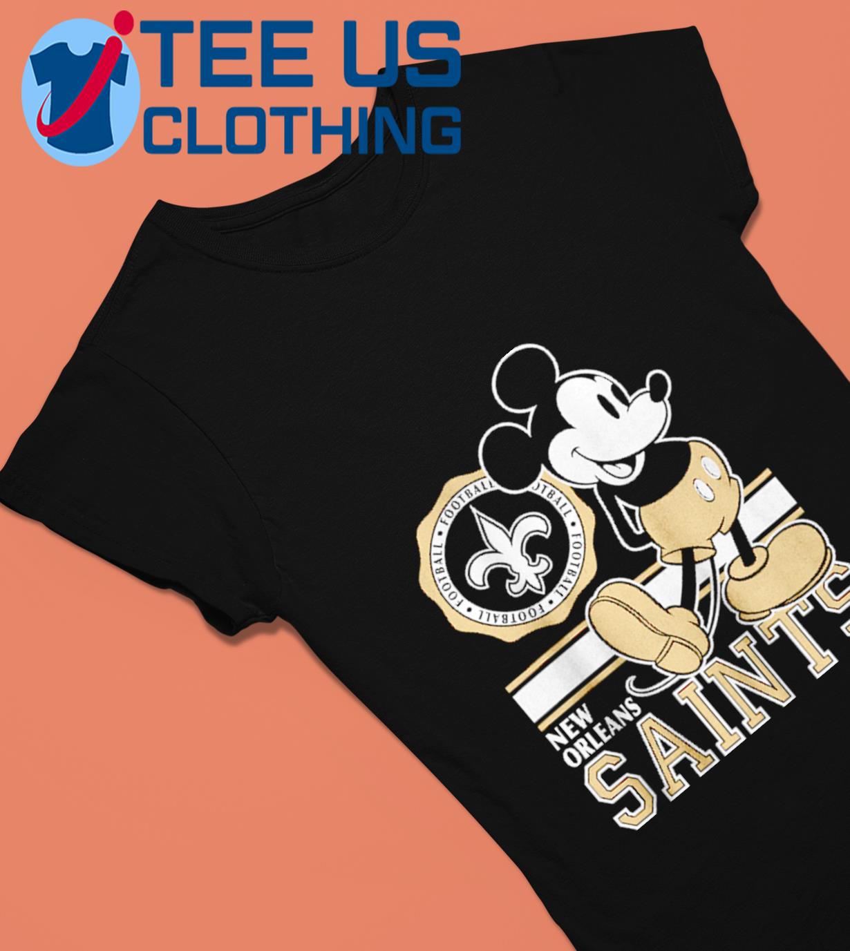 NFL New Orleans Saints Mickey Mouse 2023 Shirt, hoodie, sweater, long  sleeve and tank top