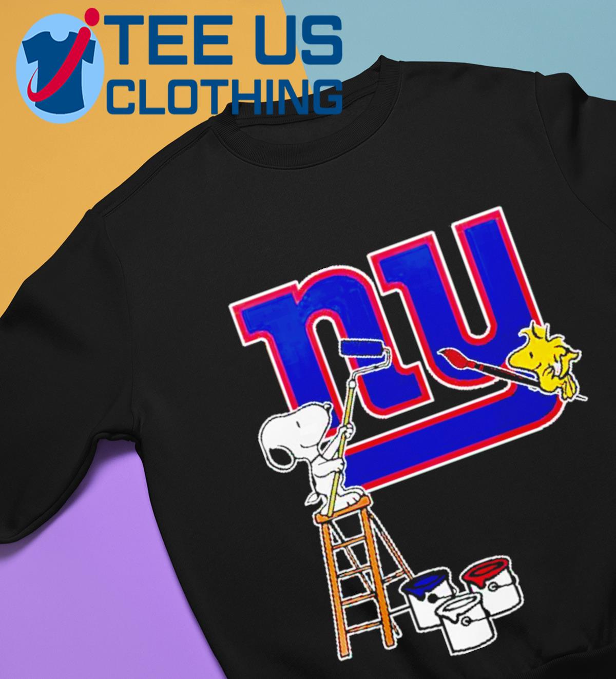 New York Giants Snoopy And Woodstock shirt,sweater, hoodie