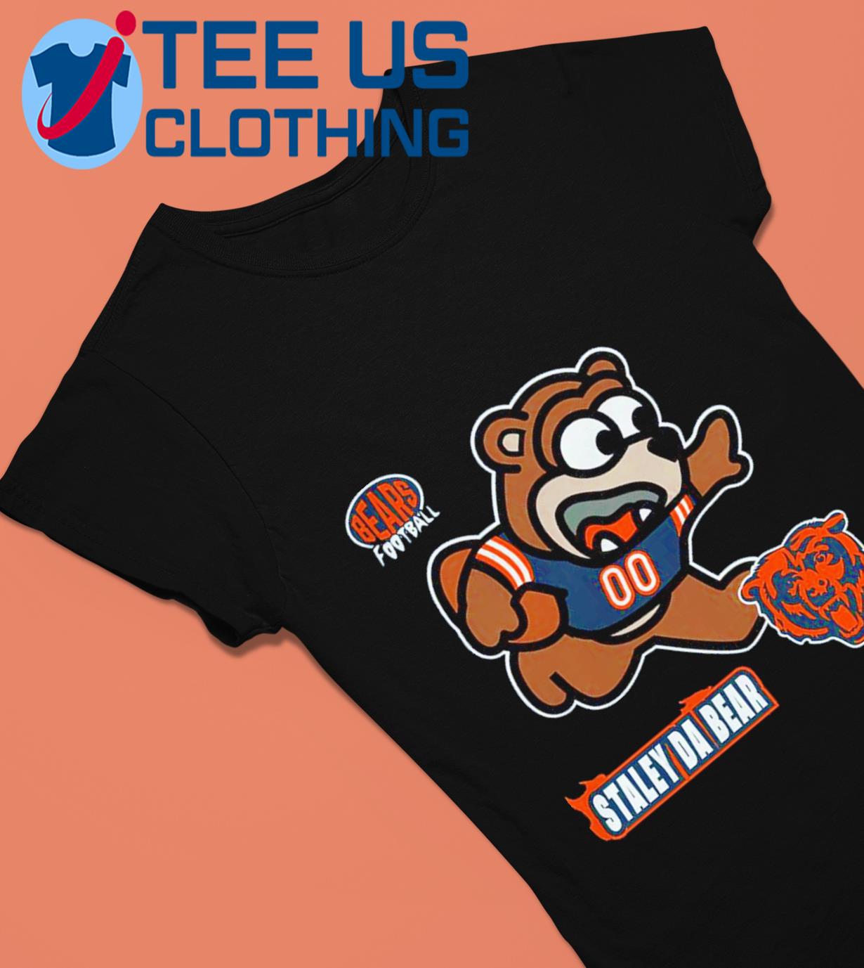 Chicago Bears da bears American foolball logo shirt - Limotees