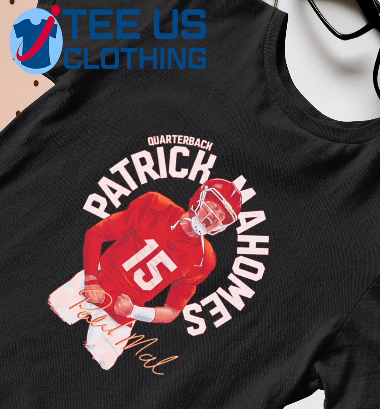 Patrick Mahomes Kansas City Name Arc Unisex T-Shirt, Hoodie