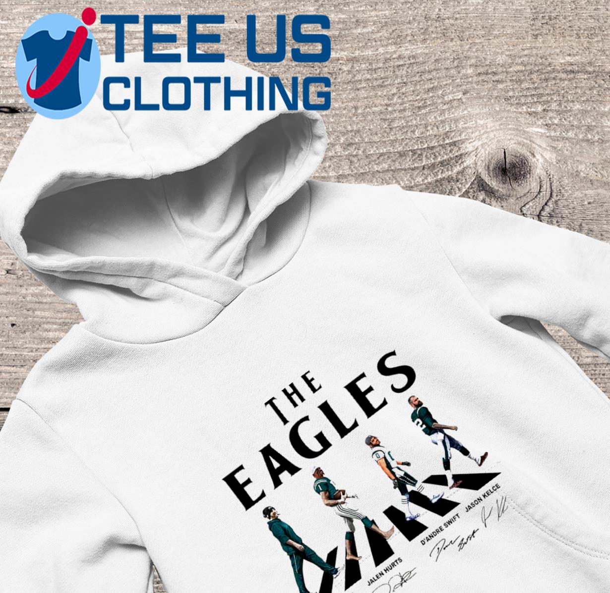 Funny philadelphia Eagles Abbey Road Fly Eagles Fly Signatures shirt,  hoodie, sweater, long sleeve and tank top
