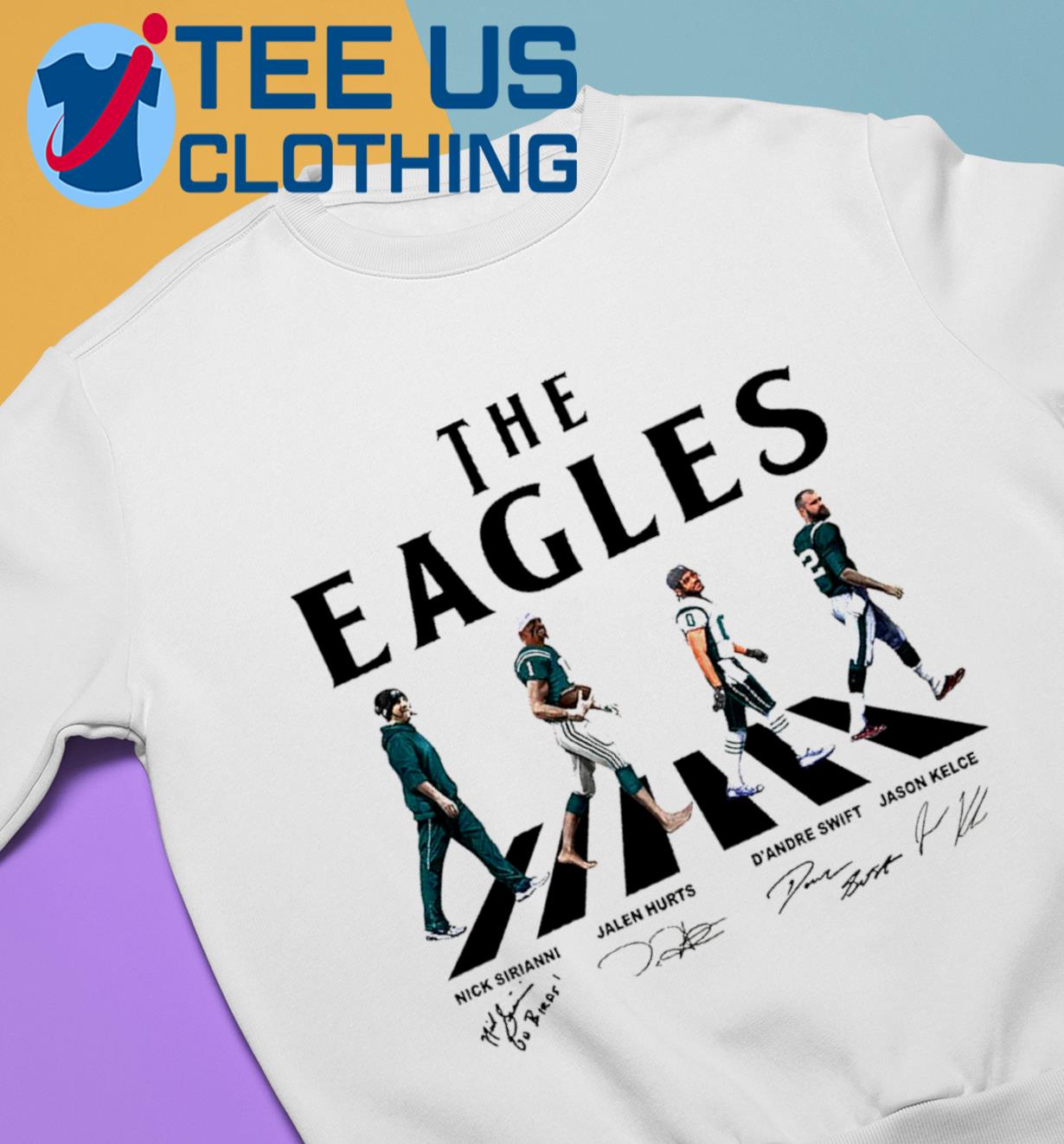 Eagles Abbey Road Signatures T-Shirt, hoodie, sweater, long sleeve