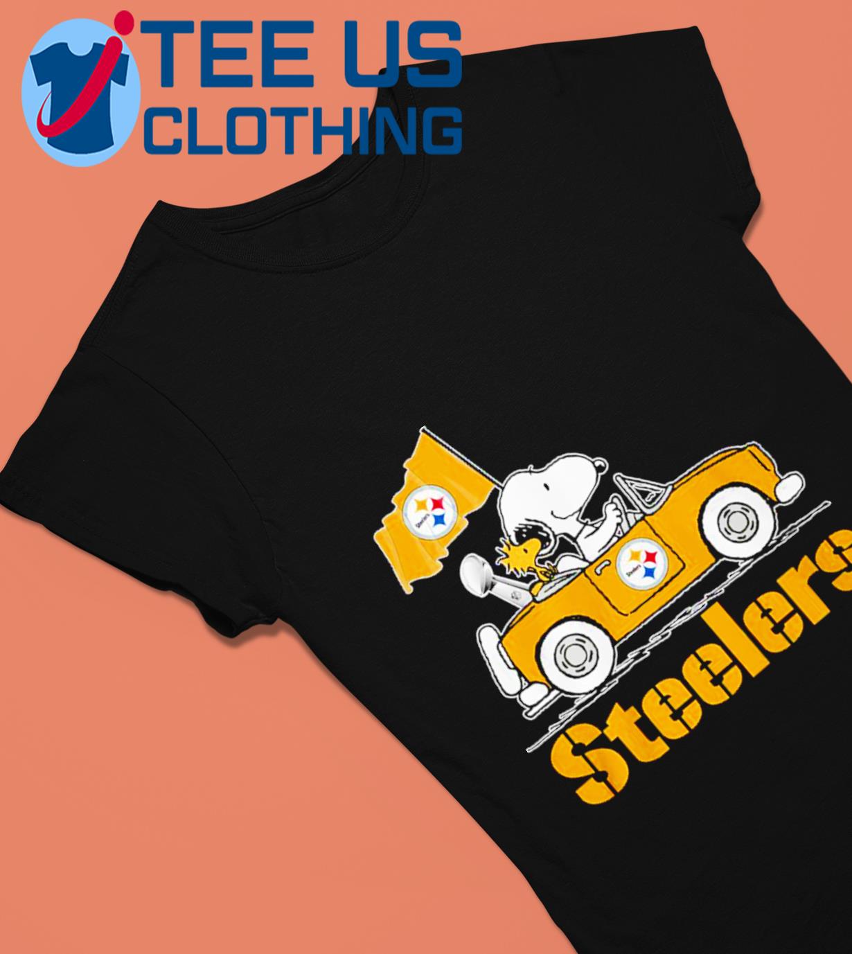 Snoopy And Woodstock The Pittsburgh Steelers T Shirt