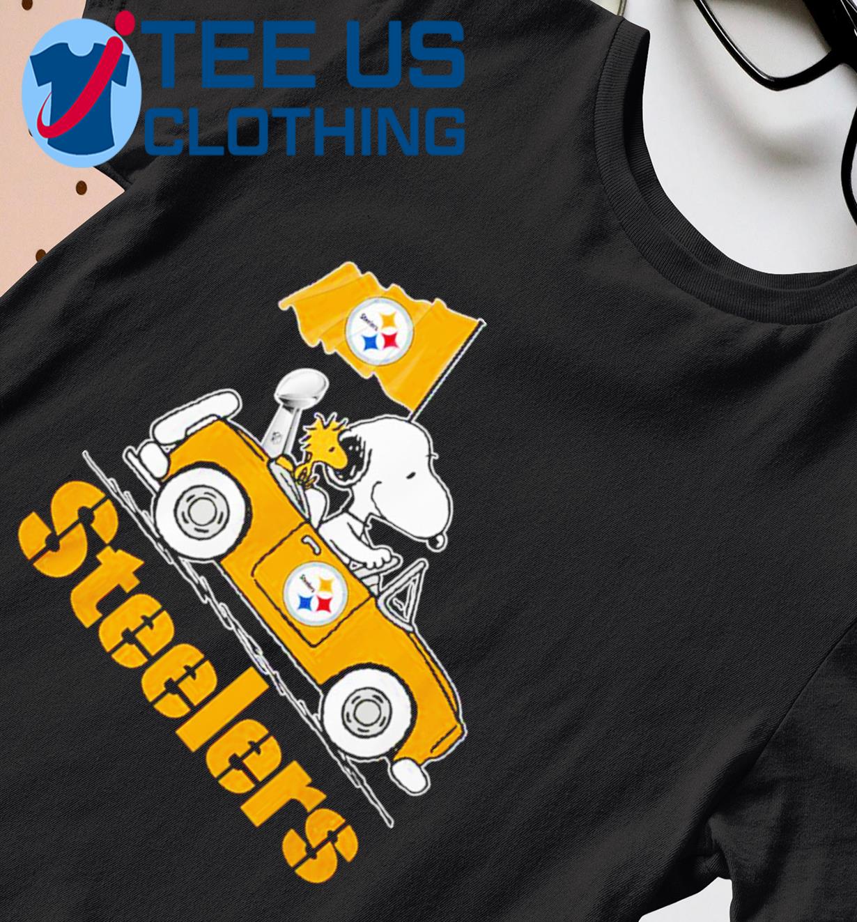 Snoopy And Woodstock The Pittsburgh Steelers T Shirt