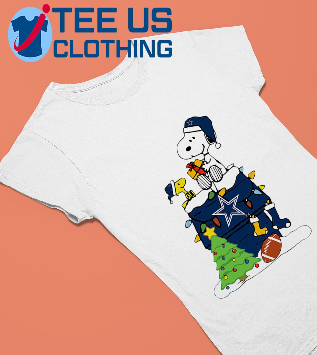 Snoopy Woodstock Dallas Cowboys Christmas funny shirt, hoodie, sweater,  long sleeve and tank top