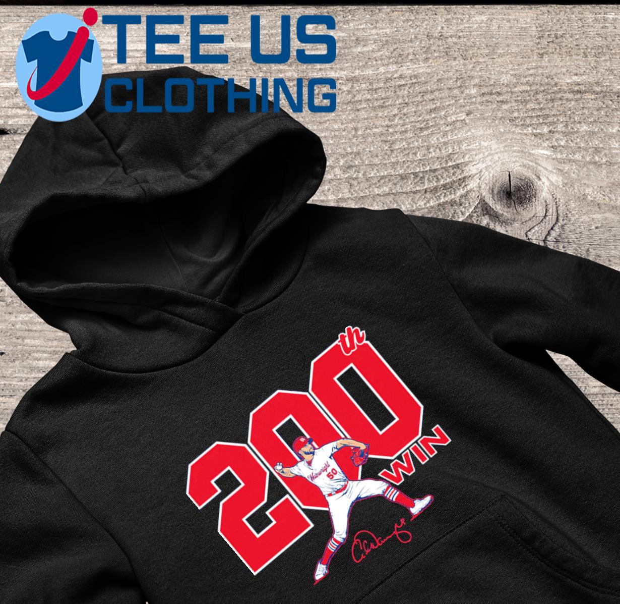 Adam Wainwright St. Louis Cardinals 200th win signature shirt, hoodie,  sweater, long sleeve and tank top