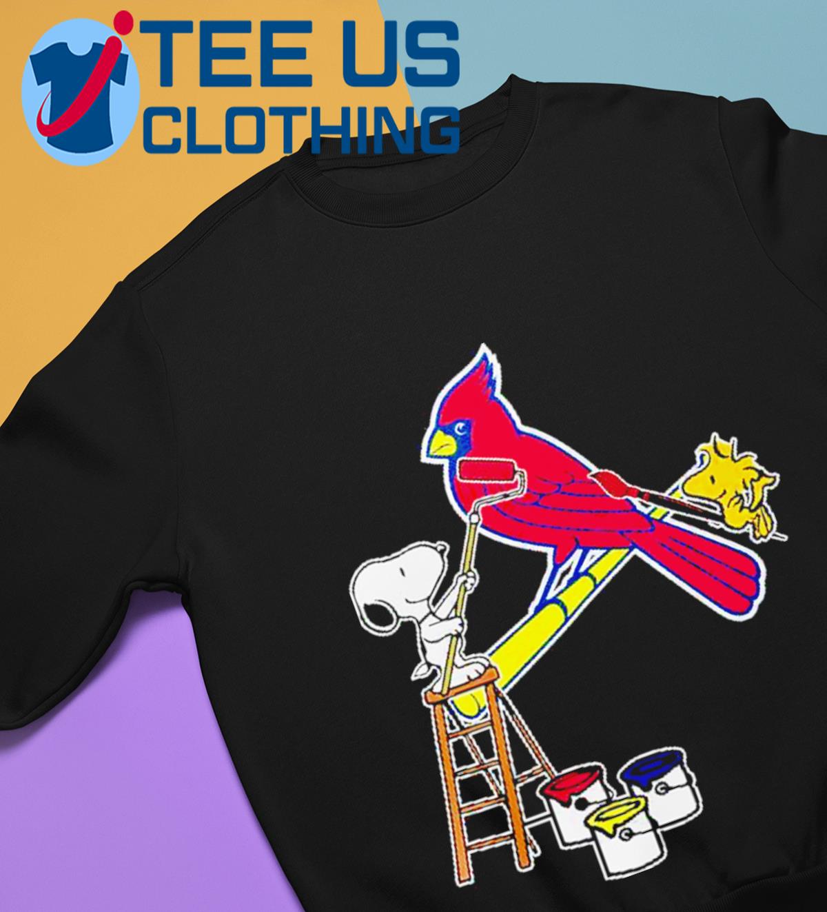 Peanuts Snoopy and Woodstock St Louis Cardinals Shirt - Peanutstee