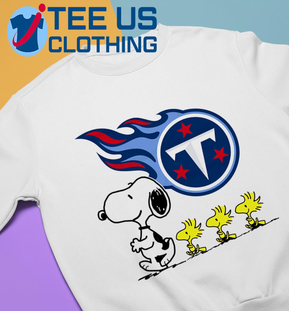 Snoopy and Woodstock Tennessee Titans NFL shirt, hoodie, sweater, long  sleeve and tank top