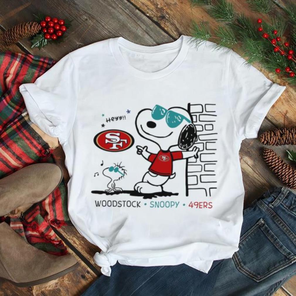 Woodstock Snoopy 49ers shirt,sweater, hoodie, sweater, long sleeve