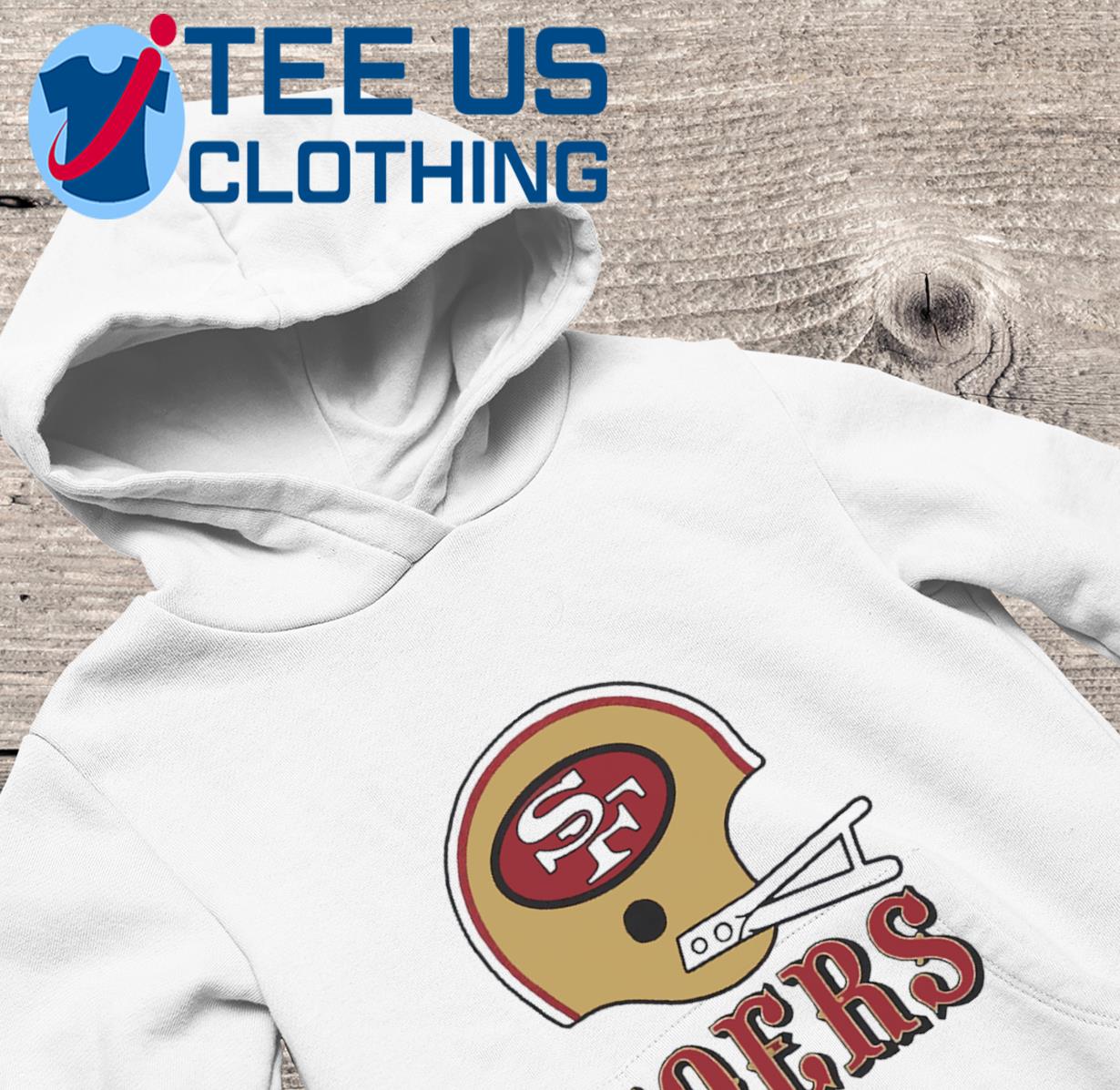 Youth San Francisco Giants 49ers big helmet baseball shirt, hoodie