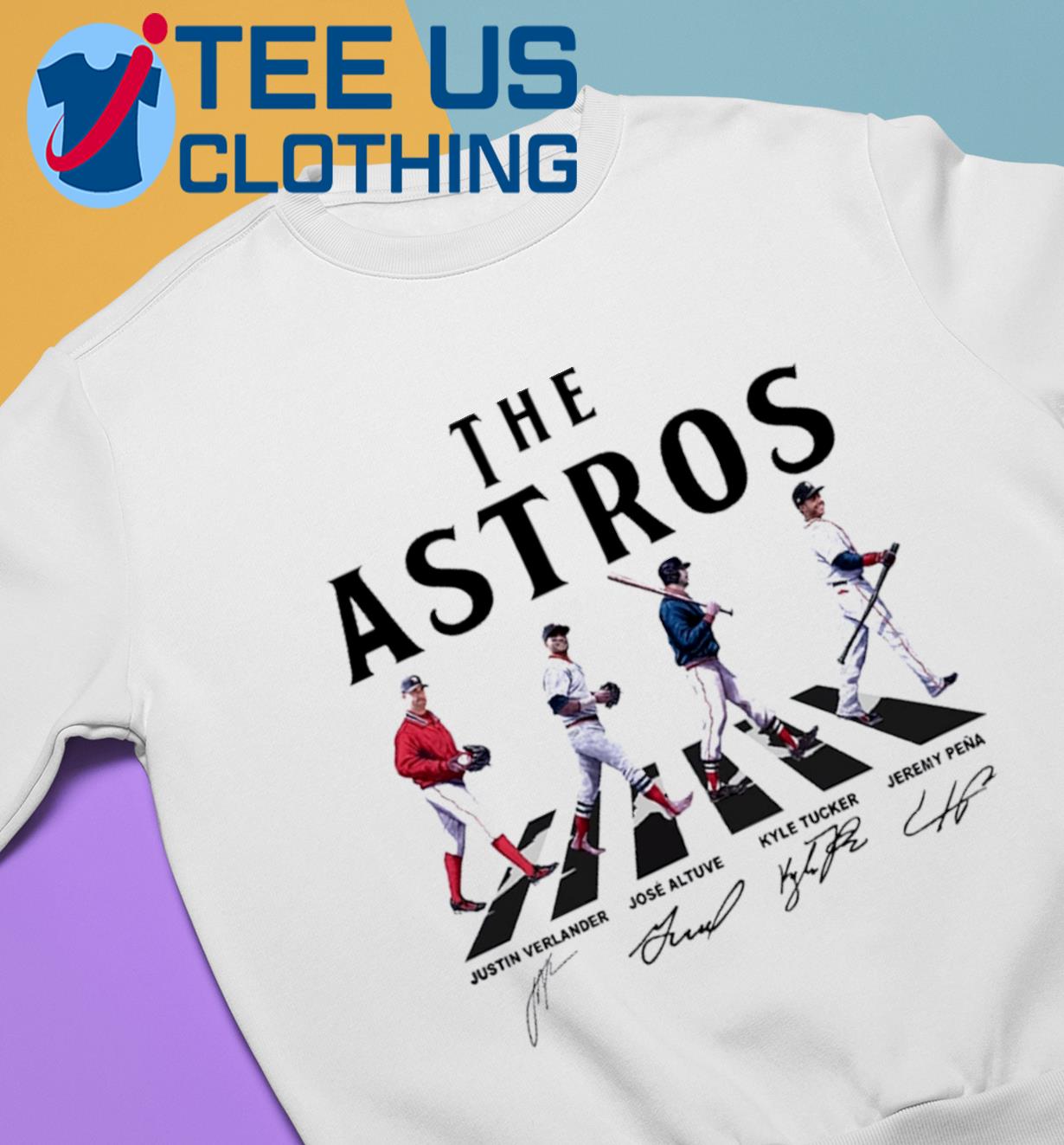 Astros Shirt Vintage Astros Walking Abbey Road Signatures Baseball Shirt  Justin Verlander Jose Altuve Kyle Tucker Jeremy Pena Shirt, hoodie,  sweater, long sleeve and tank top
