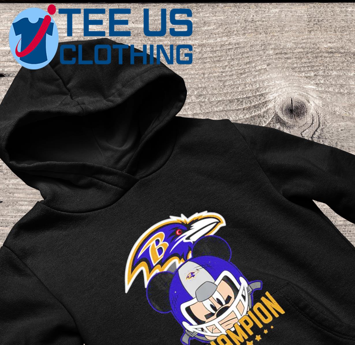 Mickey Mouse Nfl baltimore ravens logo 2023 shirt