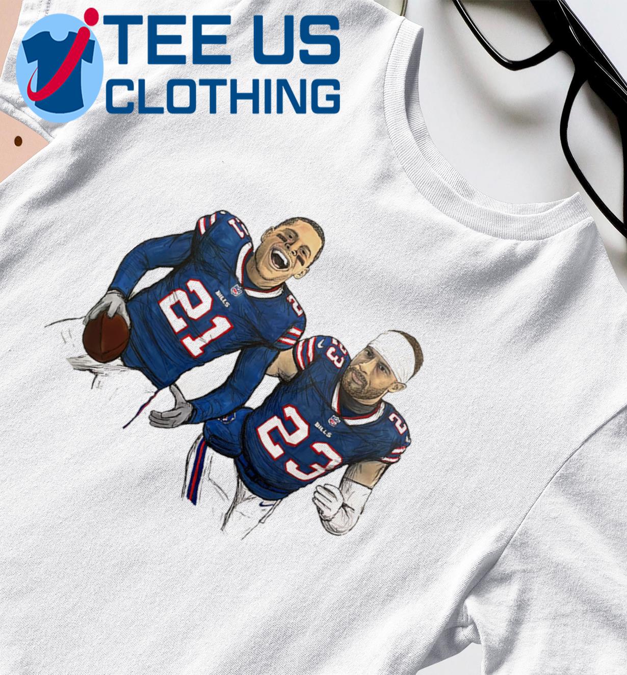 Poyer & Hyde - Buffalo Bills - Buffalo Bills hooded sweatshirt