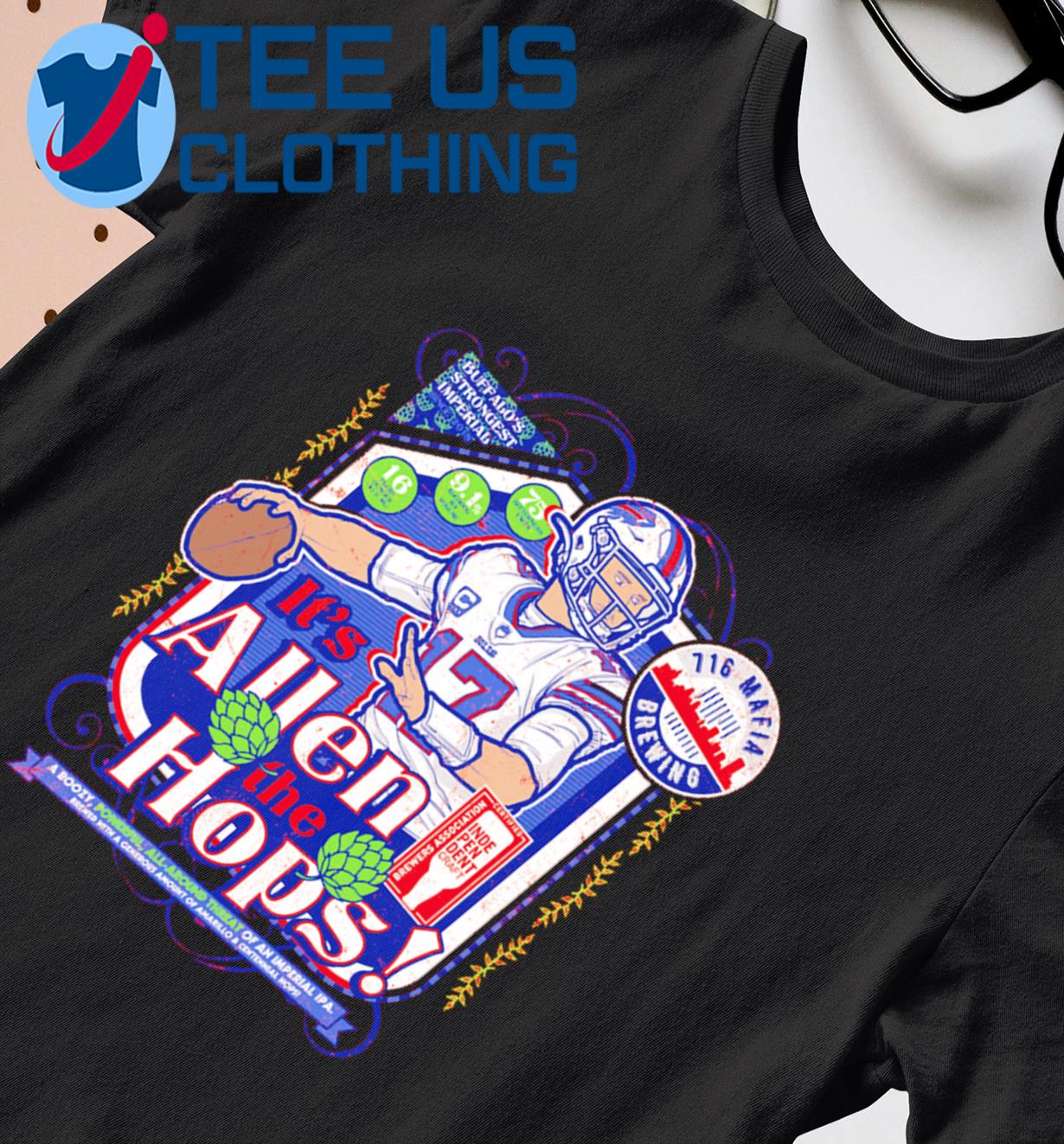 BUFFALO BILLS - T-Shirts - 7one6 Custom Print  Buffalo Custom T-Shirts  Apparel and Printing