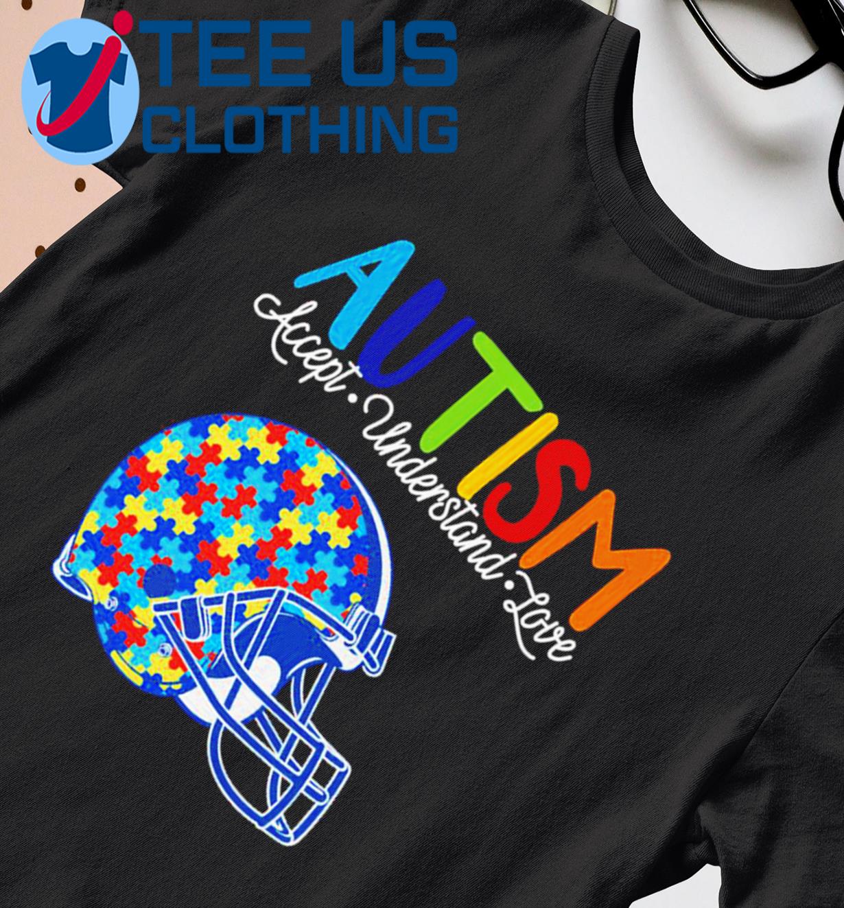 Cleveland Browns Nfl Autism Awareness Accept Understand Love Shirt