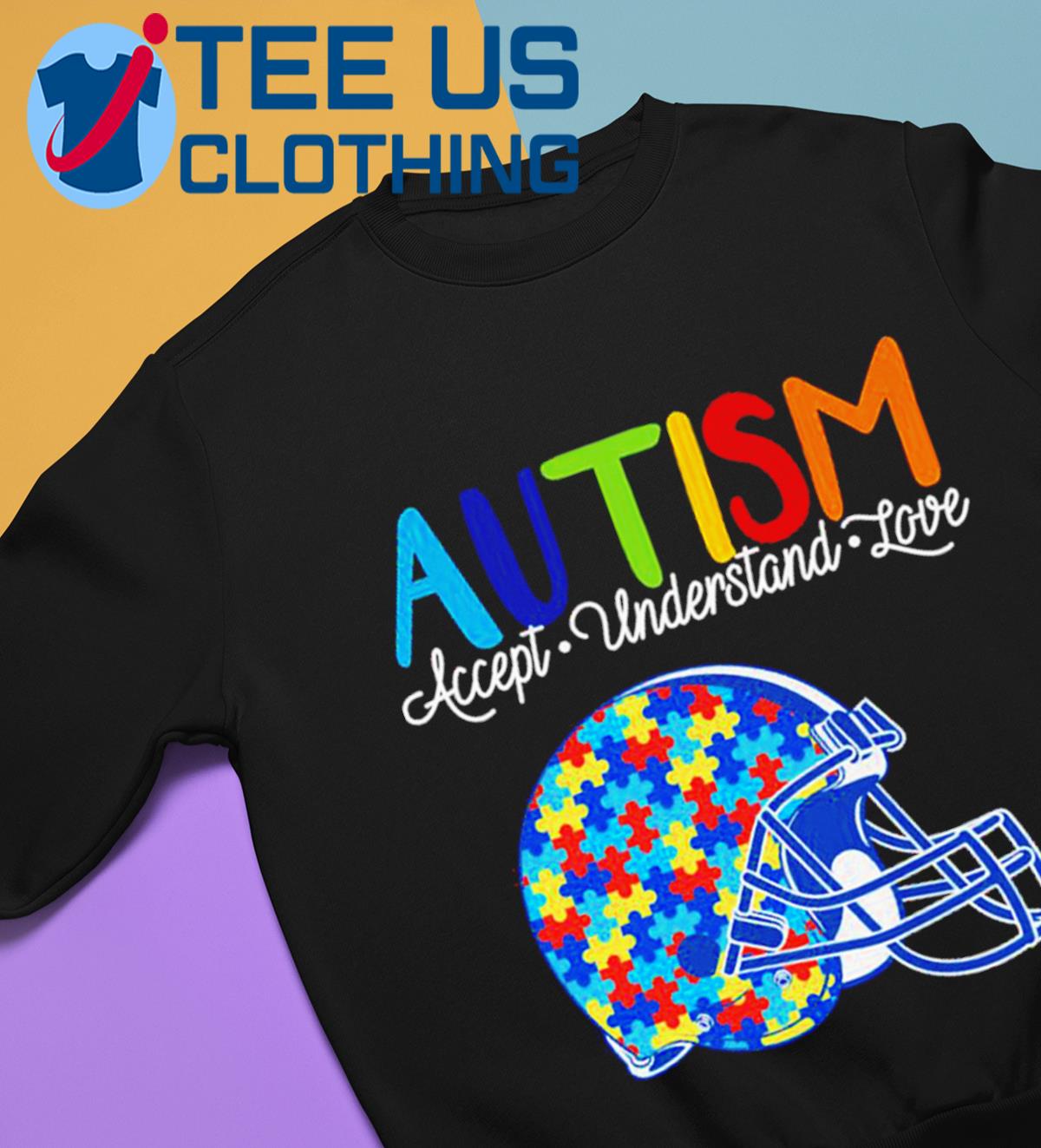 Cleveland Browns Nfl Autism Awareness Accept Understand Love Shirt