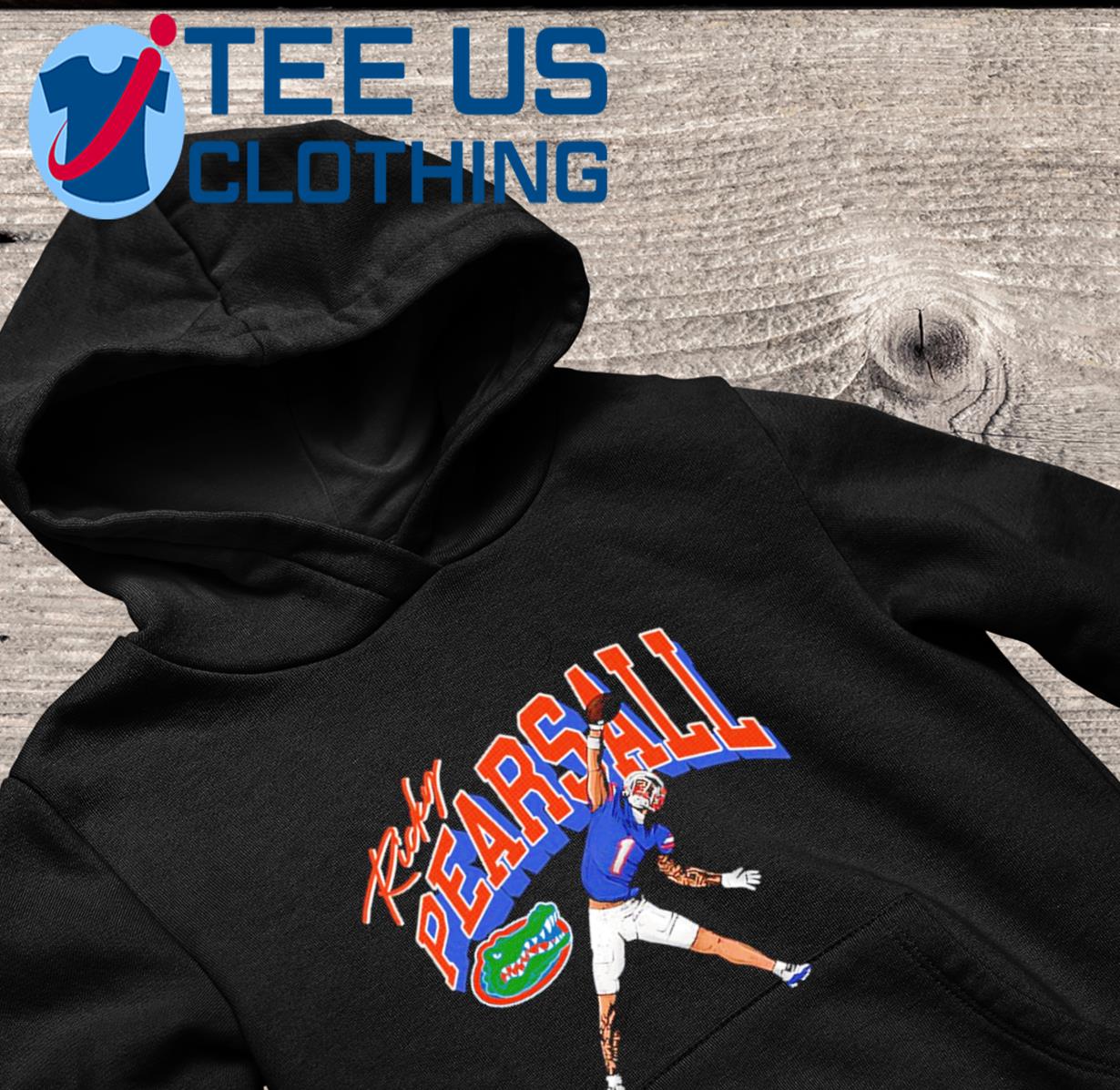 Ricky pearsall Florida gators ncaa Football black caricature shirt, hoodie,  sweater, long sleeve and tank top