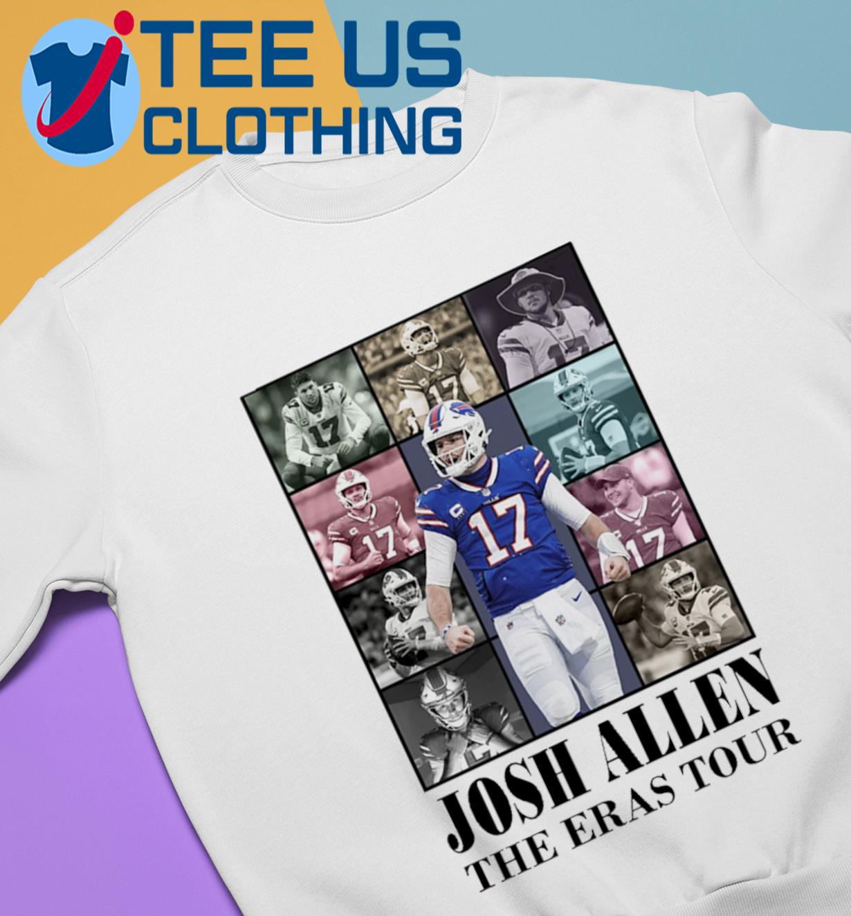 Josh Allen The Eras Tour Trendy T-shirt,Sweater, Hoodie, And Long Sleeved,  Ladies, Tank Top