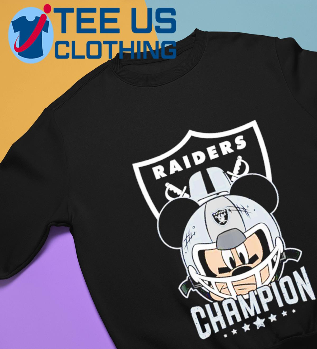 Mickey Mouse And Friends Las Vegas Raiders Shirt