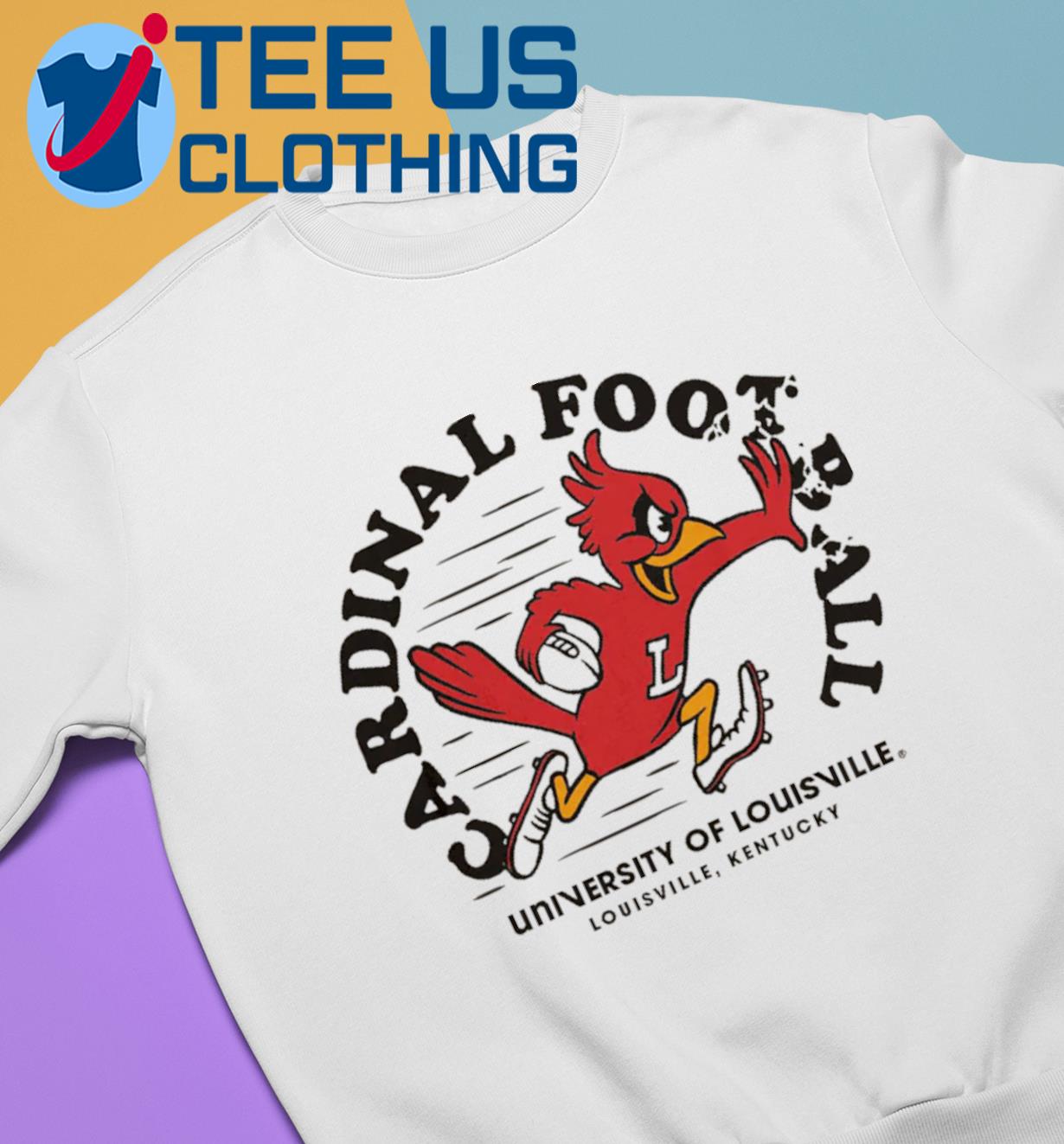 Louisville Cardinals Football crest university of Louisville t-shirt,  hoodie, sweater, long sleeve and tank top