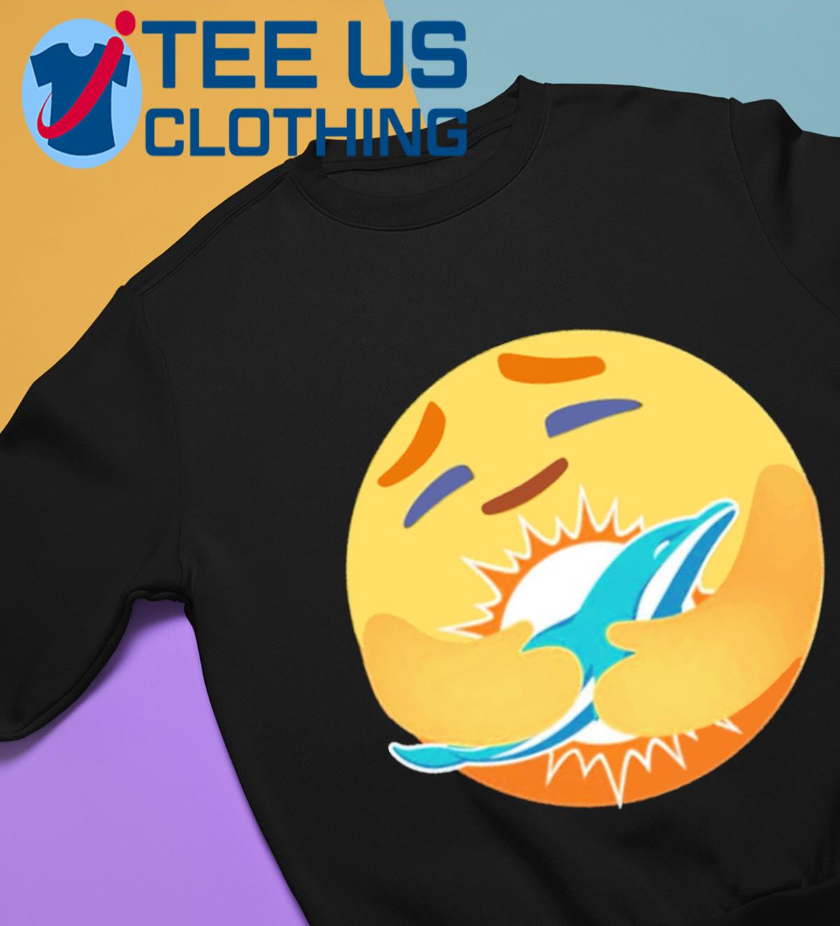 Miami Dolphins emoji T-shirt, hoodie, sweater, long sleeve and tank top