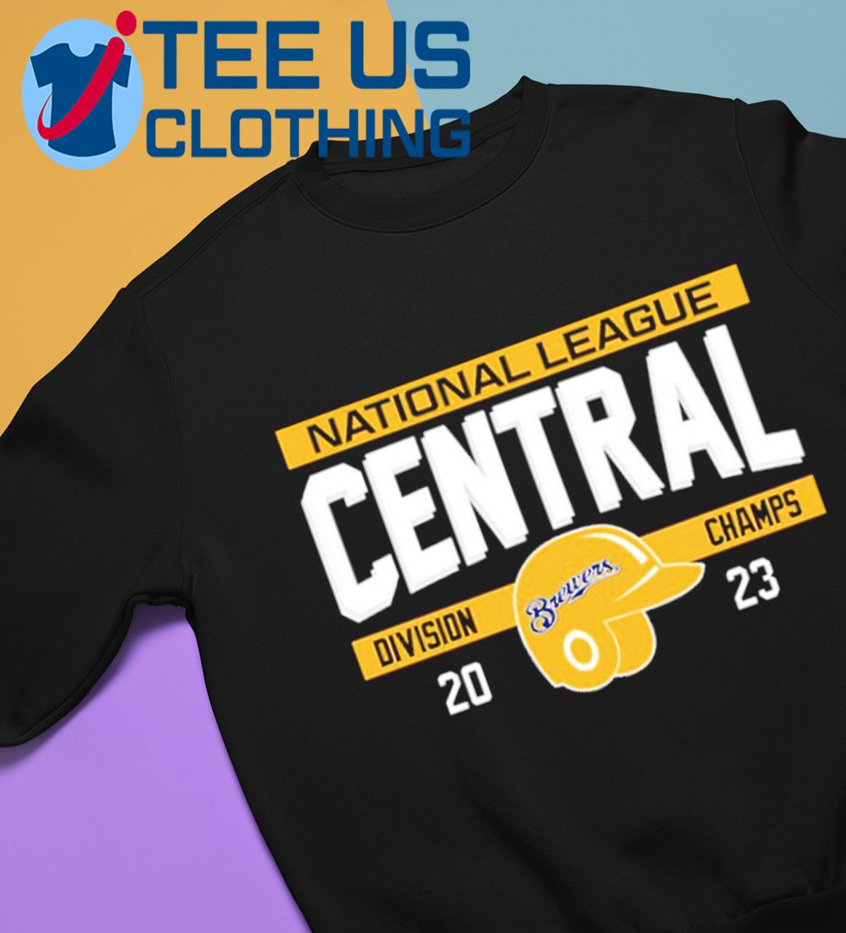 Original National League Central Division 2023 Champions Milwaukee Brewers  shirt, hoodie, sweater, long sleeve and tank top