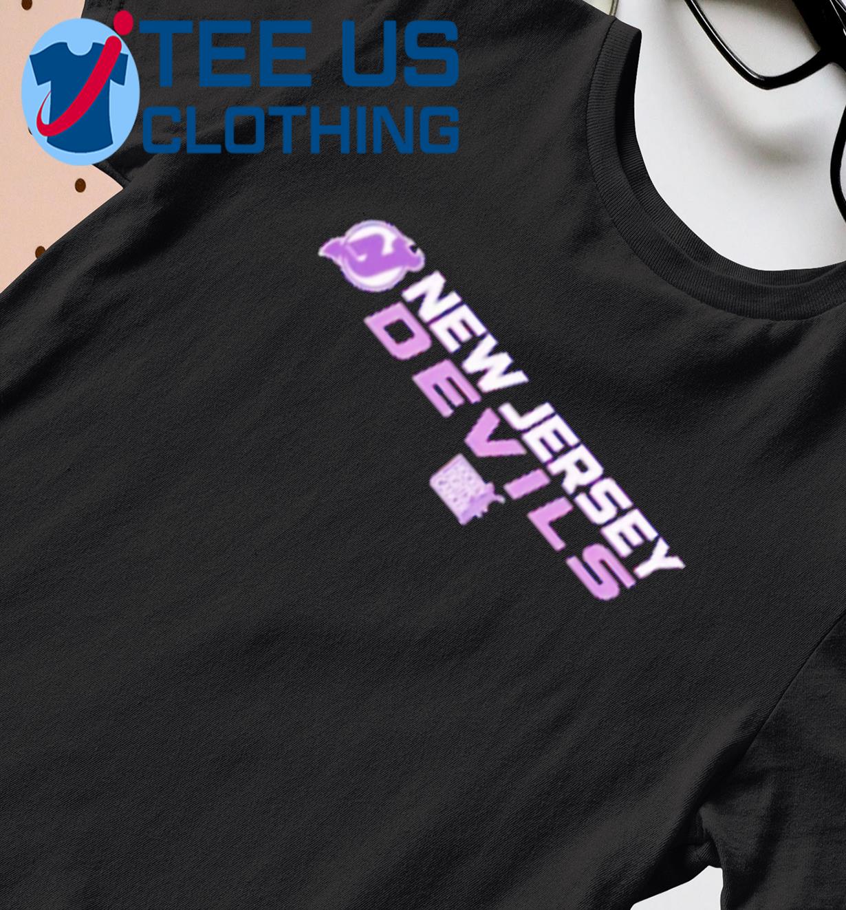 New Jersey Devils Hockey Fights Cancer T-Shirt