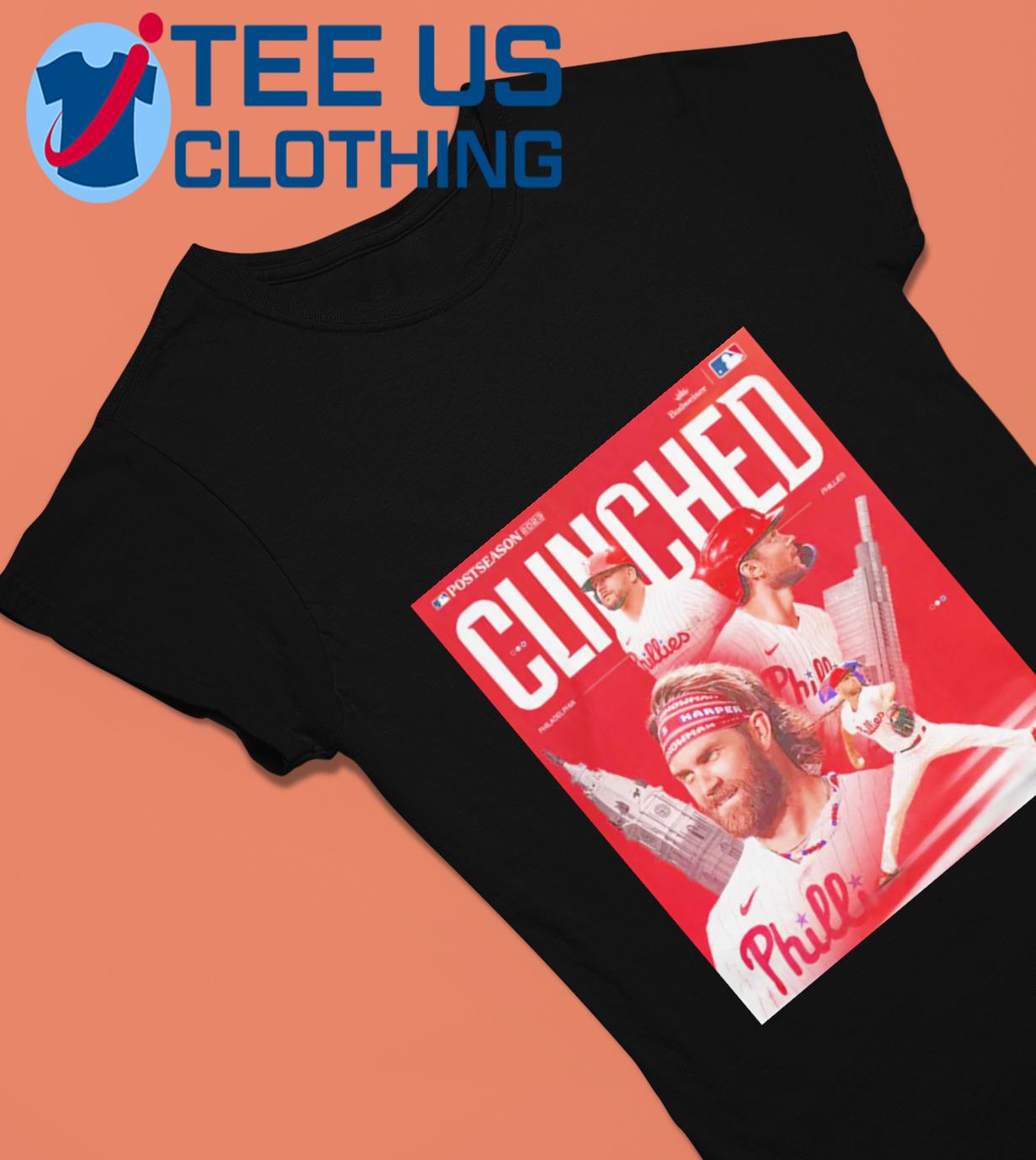 Philadelphia Phillies Clinched 2023 T-Shirt, hoodie, sweater and