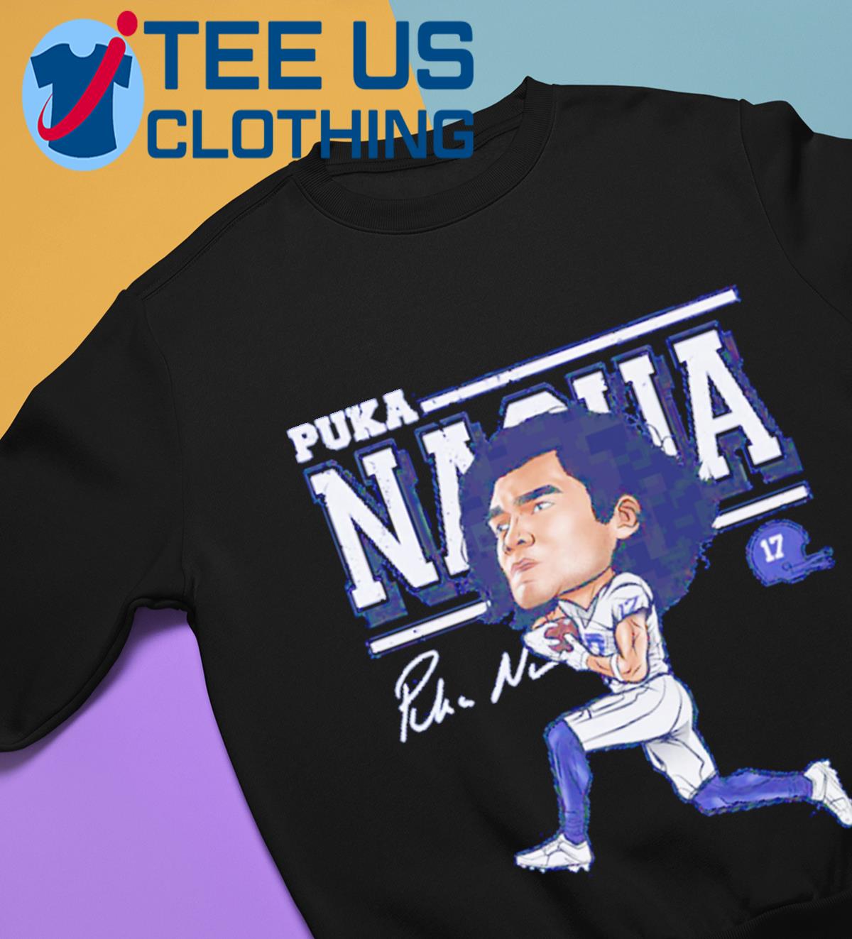 Puka Nacua Los Angeles R Cartoon Football Shirt, hoodie, sweater, long  sleeve and tank top