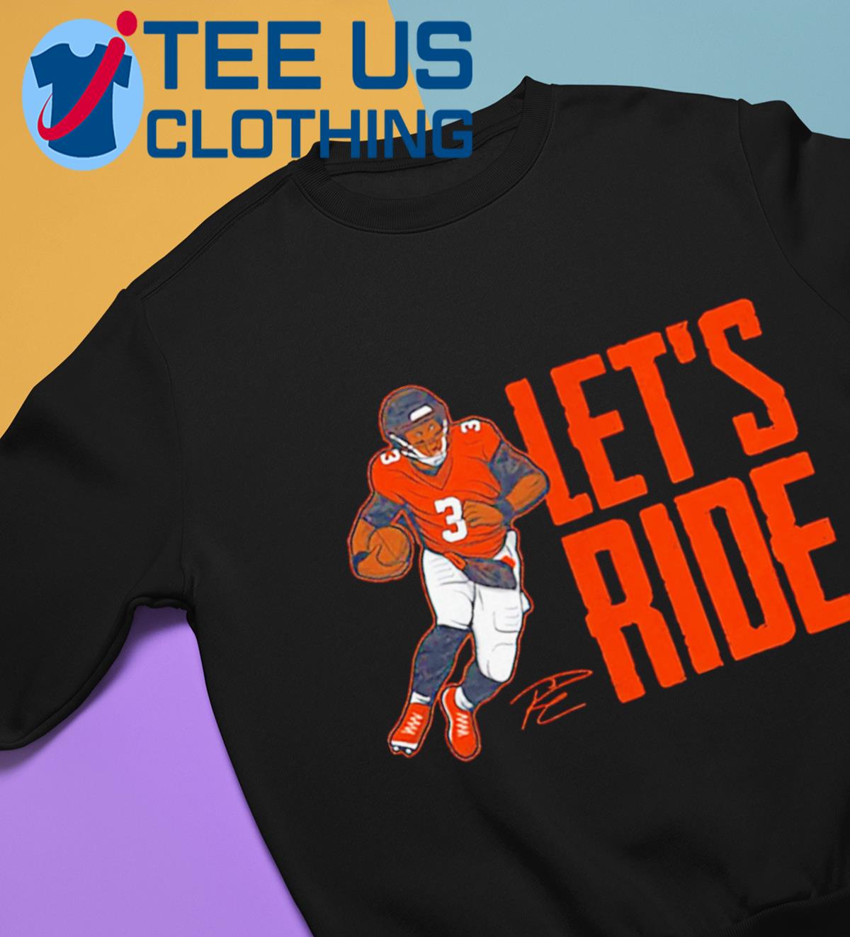 Russell Wilson Let's Ride Signature Shirt, hoodie, sweater, long