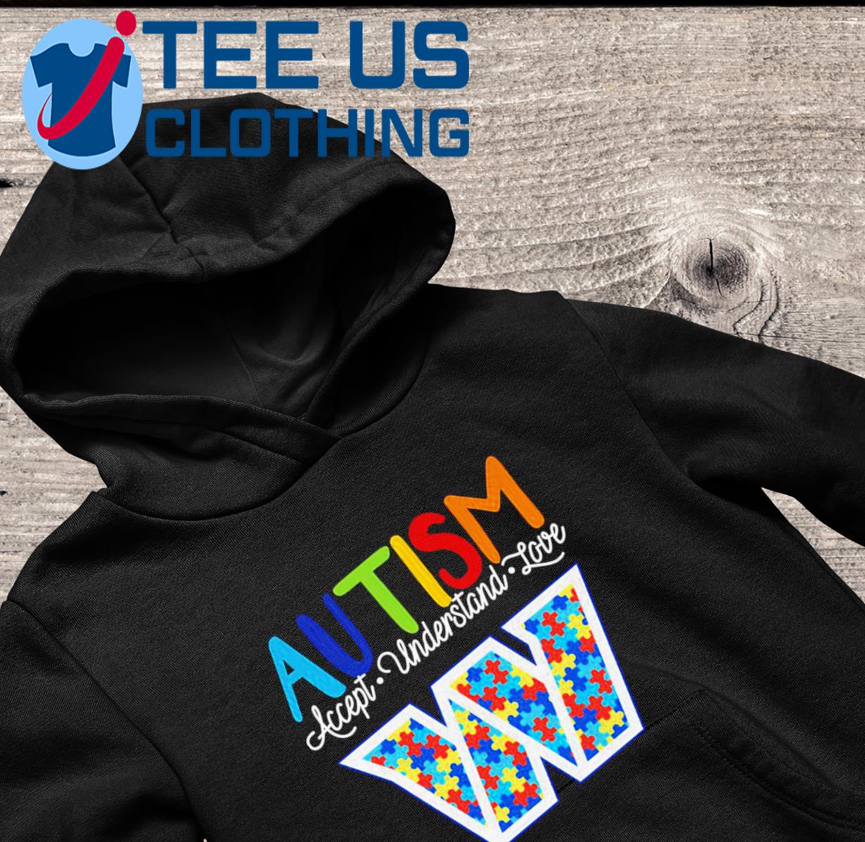 Washington Commanders NFL Special Autism Awareness Design Hoodie T