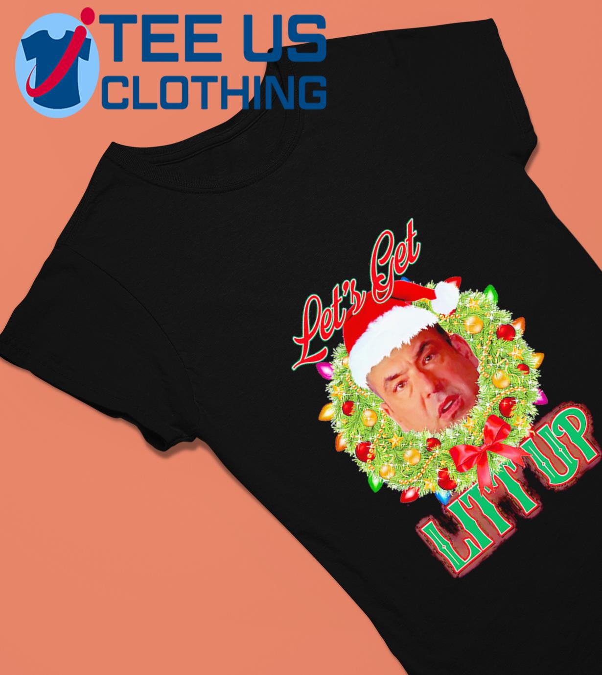 Louis Litt let's get Litt up Christmas shirt, hoodie, sweater, longsleeve  and V-neck T-shirt