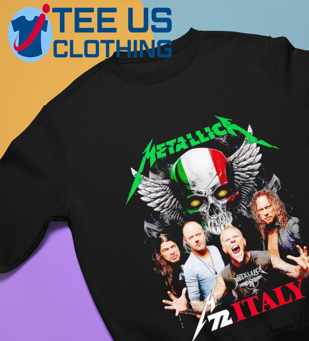 Metallica Italy 2024 TShirt, hoodie, sweater, long sleeve and tank top